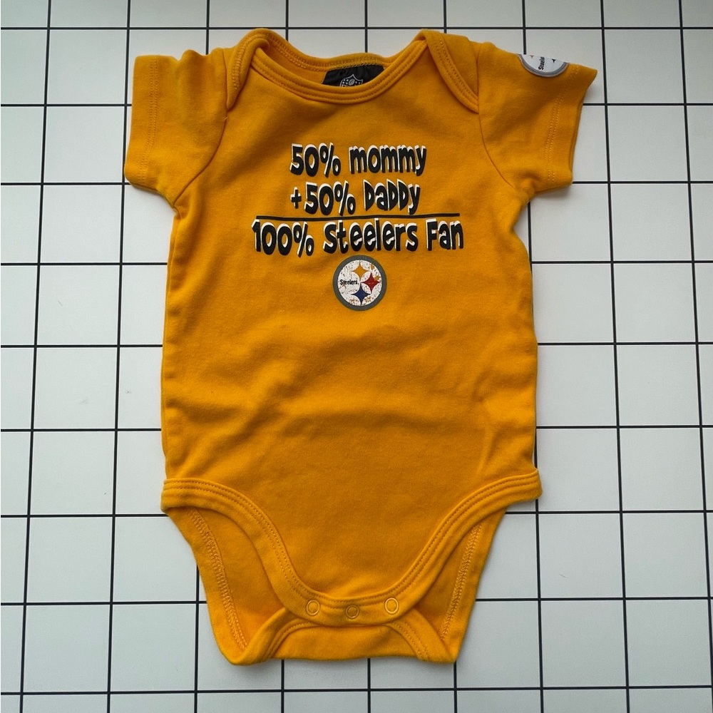Pittsburgh Steelers onesie NFL newborn size 0-3 months